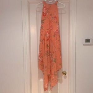 Midi Handkerchief Cut Dress